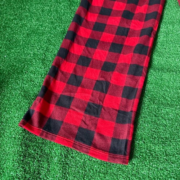 Wondershop Buffalo Plaid Microfleece Red Lounge Pajama Pant Plus Size 2X NEW - Picture 11 of 12
